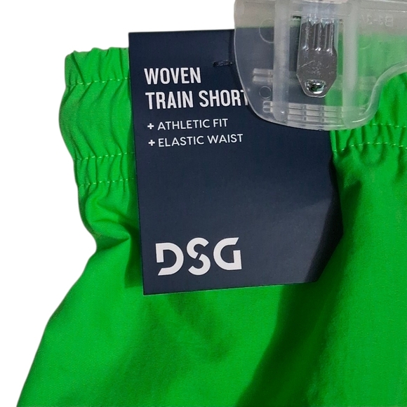 NEW DSG |Neon Green | Athletic Training Shorts | Youth Medium (10-12) - Picture 3 of 5